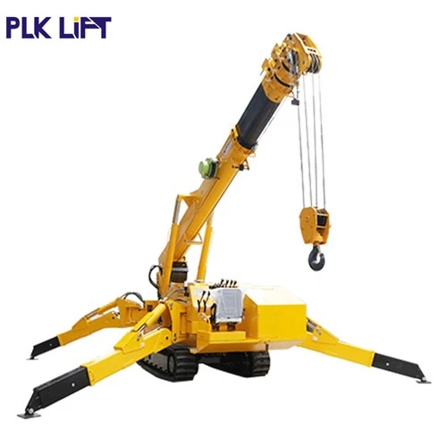 Ascenseur hydraulique de grue araignée télescopique de 5 tonnes